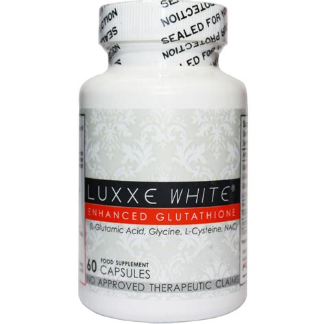 LUXXE WHITE Enhanced Glutathione .